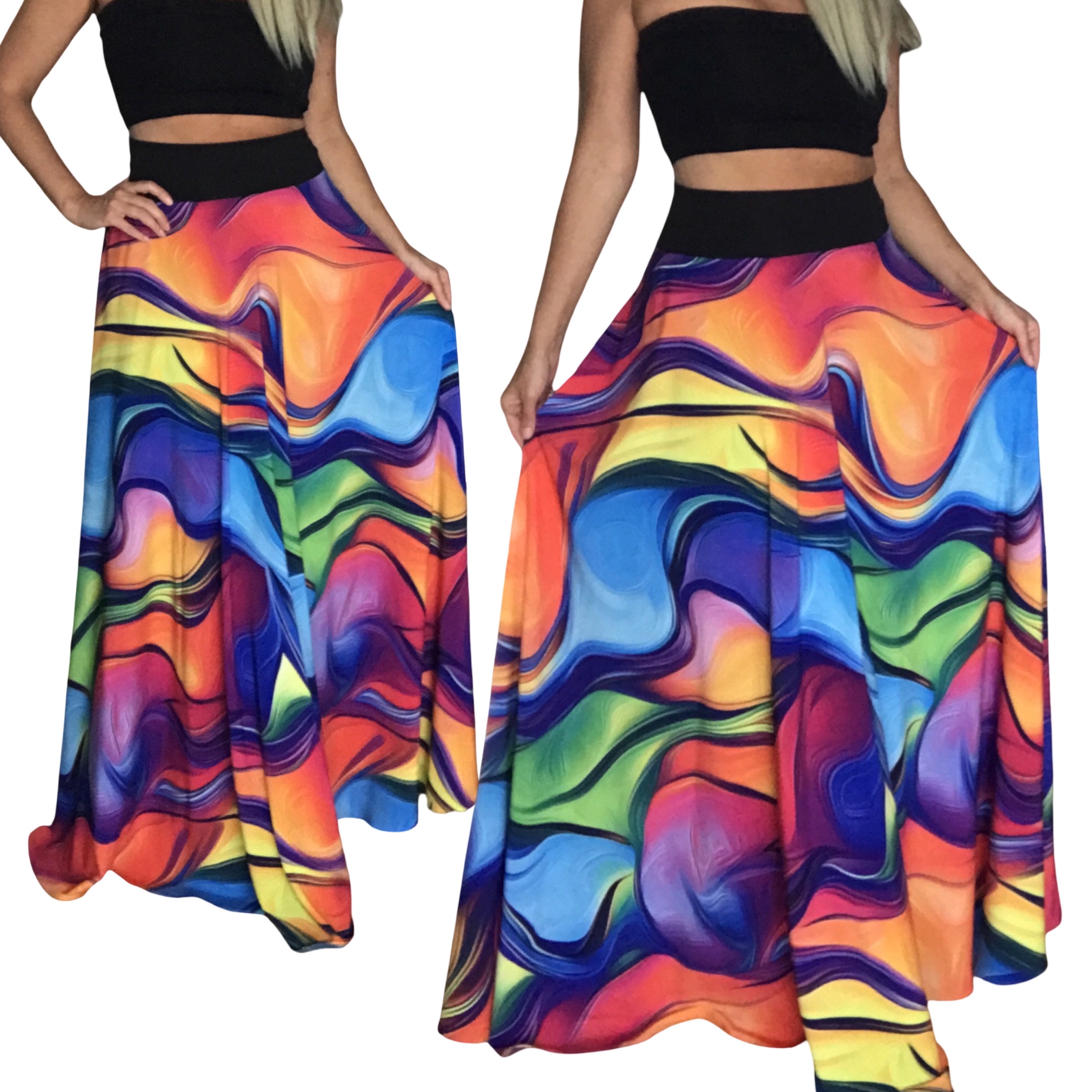 Dlouhá letní sukně BOROS SK-L-COLM1